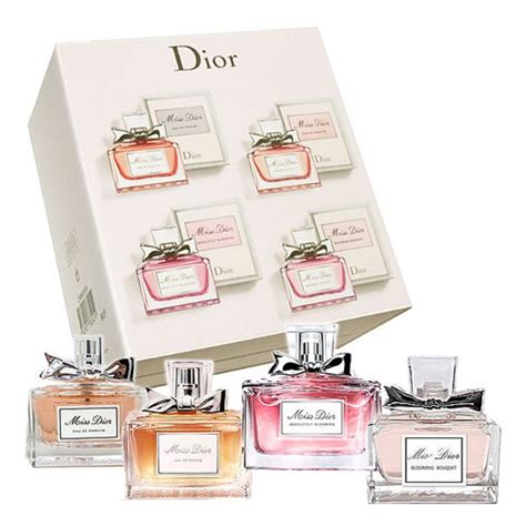 miss dior gift sets|dior mini fragrance gift set.